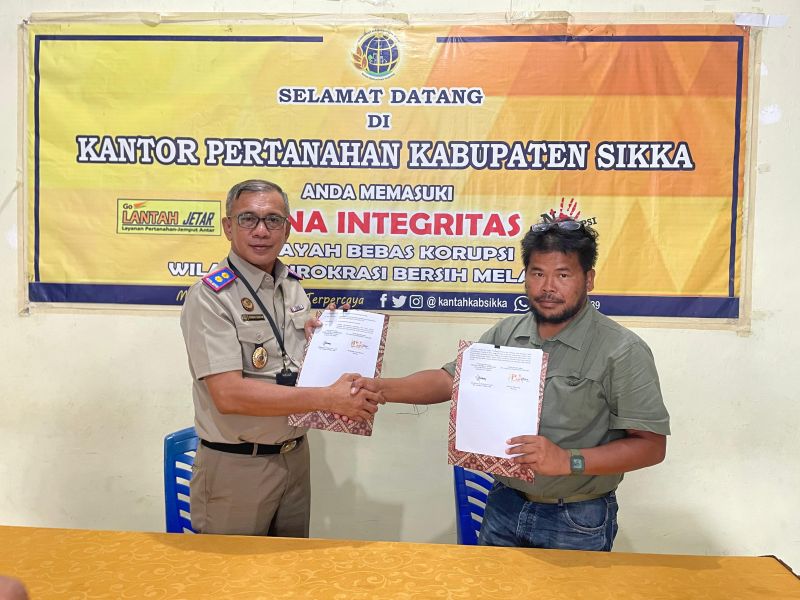 Pembuatan Foto Tegak dengan Menggunakan PUNA Kab. Sikka 5