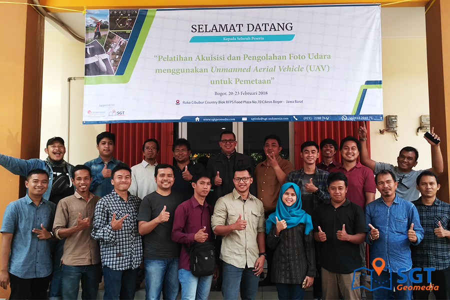 Training Akusisi Foto Udara Menggunakan UAV Angkatan I