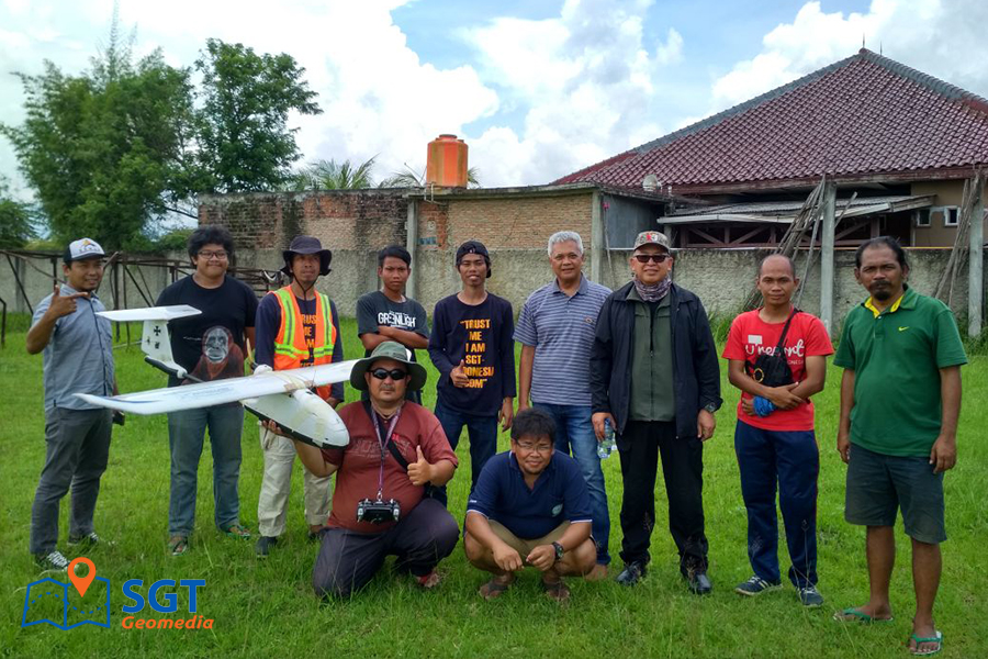 Pemetaan Foto Udara Skala 1:1000 Untuk Perencaan Jalur Pipa PDAM Lampung