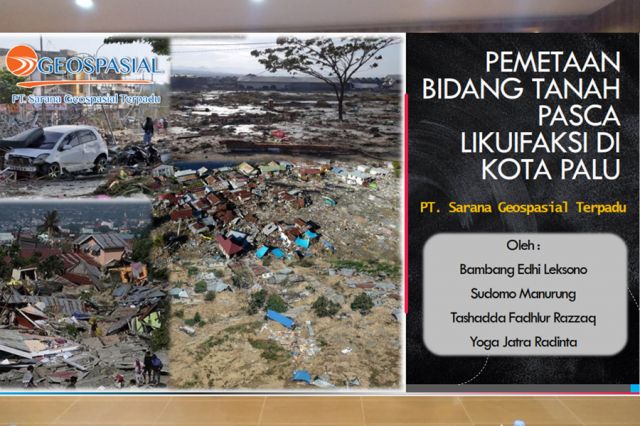 Pemetaan Bidang Tanah Pasca Likifaksi di Kota Palu