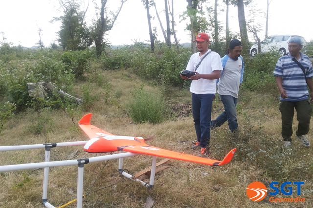 Pendampingan Pemetaan Hutan Perum Perhutani Divre Jateng menggunakan UAV