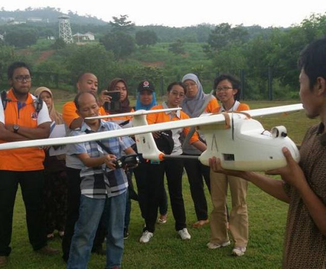 Pelatihan Pemetaan Cepat Menggunakan UAV