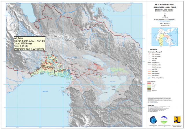 Pemetaan Daerah rawan banjir